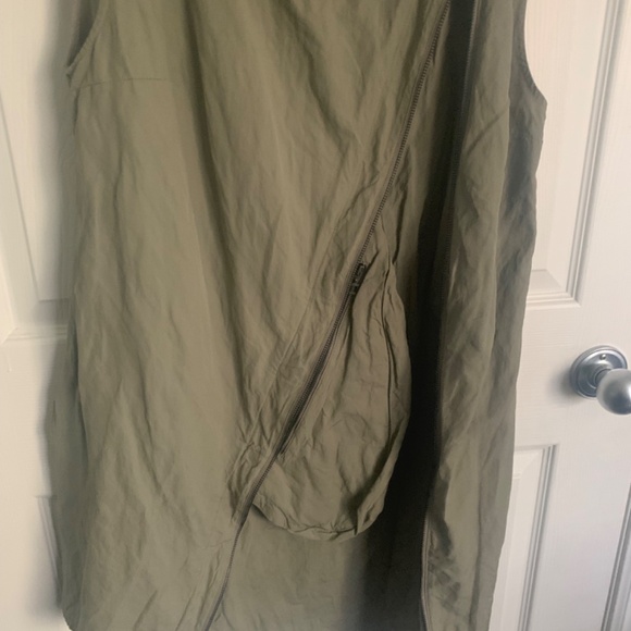 Sarah Pacini tunic, Size 1, light gray green - Picture 4 of 4